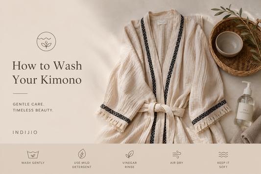 How to Wash Your Kimono to Keep It Soft and Last Longer